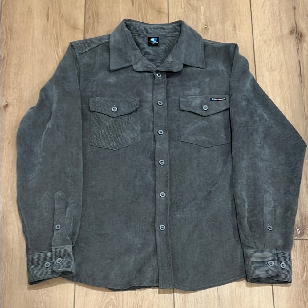 Killer Dana - Men's Gray Corduroy - Button-Up Jacket